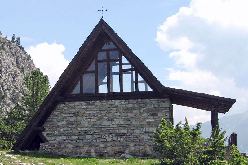 E' rappresentata l'immagine della cappella